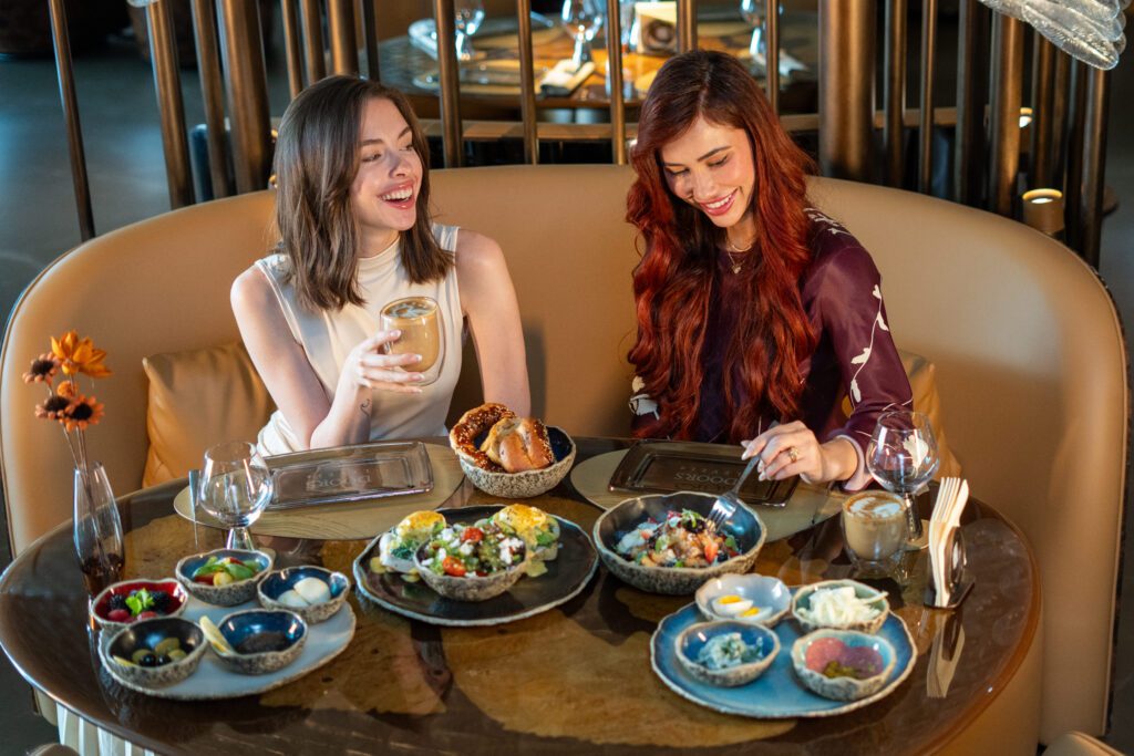 Turkish breakfast at DOORS Dubai Mall